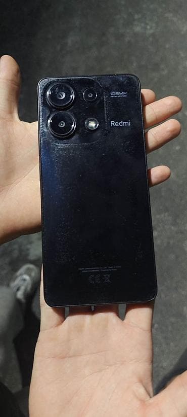 nokia 7: Redmi, Redmi Note 13, Б/у, 256 ГБ, цвет - Черный, 2 SIM — 1