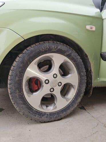 Литые Диски R 15 Комплект, отверстий - 4, Б/у