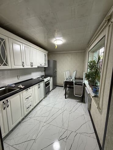 обмен квартиру на дом бишкек: 90 м², 3 комнаты, Бронированные двери, Подвал, погреб, Теплый пол — 1