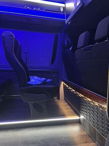 планета спорт: Mercedes‑Benz Sprinter микроавтобус VIP-класса (удлиненная и высокая — 5