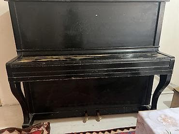 Вертикальное пианино (чёрный корпус, классический дизайн). - Тип