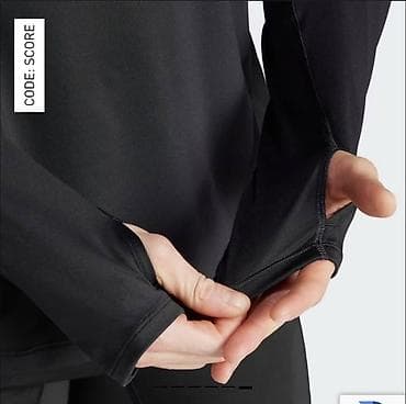 Мужская одежда: Мужская толстовка, M, Adidas, Новый, цвет - Черный, Платная доставка, Самовывоз — 6