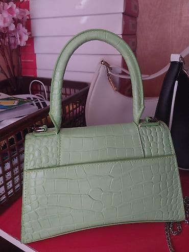 сумки женские брендовые оригинал: Классическая сумка, Balenciaga, Материал: Экокожа, Застежка на магните, Женские, Б/у — 2