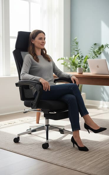 стульчик для мастера: Офисное кресло Техас — 1