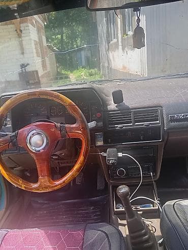 электр авто: Mazda 323: 1986 г., 1.5 л, Кол менен иштөөчү, Бензин, Седан — 6