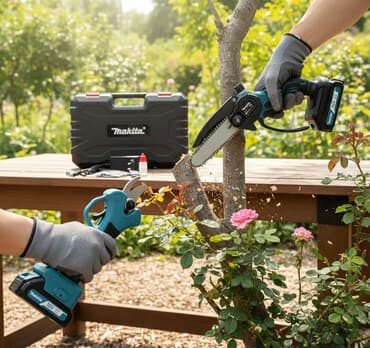 автоматический секатор для обрезки деревьев: Ручные секаторы, Бесплатная доставка, Платная доставка, Самовывоз — 1