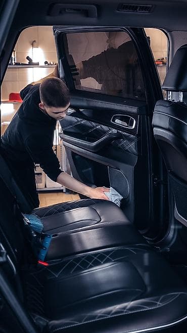 step 2: Профессиональная химчистка и детейлинг салона авто Что делаем: - — 1