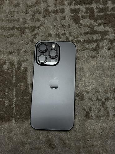 купить телефон айфон 14: IPhone 16 Pro, Новый, 256 ГБ, Black Titanium, Защитное стекло, Чехол, Коробка, 93 % — 4