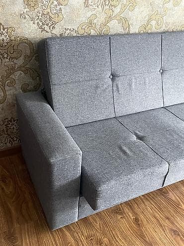 спальный диван ош: Раскладной диван, Б/у — 4