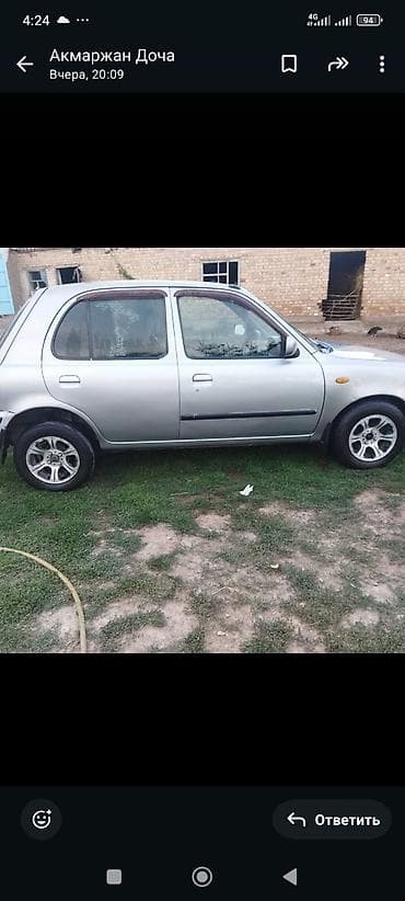 bmw 2: Nissan March: 2001 г., 1 л, Автомат, Бензин — 1