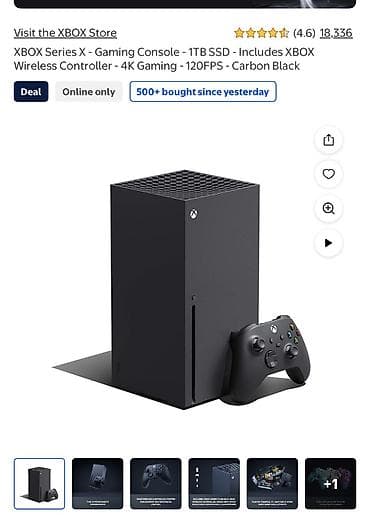 Xbox: 🎮 Xbox Series X 1TB SSD — самая мощная консоль Xbox! 💰 Цена: 59 000 — 7