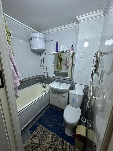 квартира бишкек комната: 3 бөлмө, 54 м², 104-серия, Косметикалык ремонт — 10