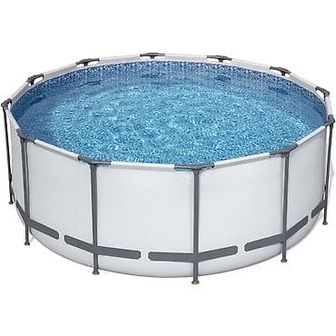 открытый: Каркасный бассейн Bestway Steel Pro - Диаметр: 3,05 м (10’) - — 1