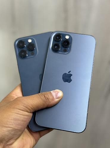 iphone 13 pro max новый: IPhone 12 Pro Max, Б/у, 256 ГБ, Pacific Blue, Защитное стекло, В рассрочку, 100 % — 3