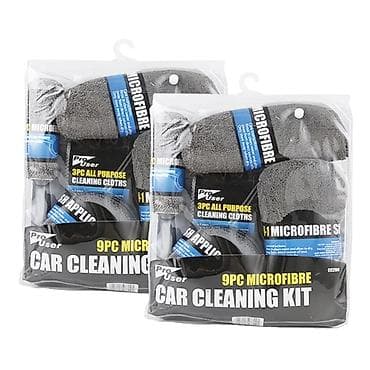 Аксессуарлар жана тюнинг: Набор для ухода за автомобилем из микрофибры, 9 предметов Комплект — 4