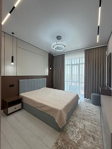 квартира восток: 2 комнаты, 64 м², Элитка, 11 этаж, Дизайнерский ремонт — 6