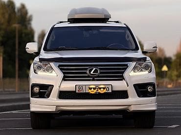 land cruiser бампер 2006: Lexus LX: 2013 г., 5.7 л, Автомат, Газ, Внедорожник — 4
