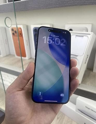 apple iphone x: IPhone 15 Pro, Б/у, 256 ГБ, Blue Titanium, Коробка — 1