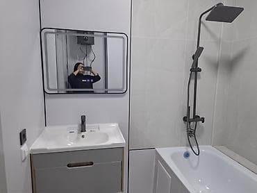 Продажа квартир: 2 комнаты, 60 м², Асанбай мкр Элитка, 4 этаж, Дизайнерский ремонт — 7