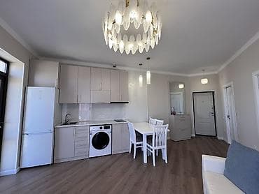 4 комнотная квартира: 2 комнаты, 43 м², Индивидуалка, 3 этаж, Дизайнерский ремонт — 3
