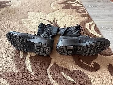 часы противоударные водонепроницаемые: Новые Тактические/армейские берцы черного цвета. Турецкие. - Материал — 5