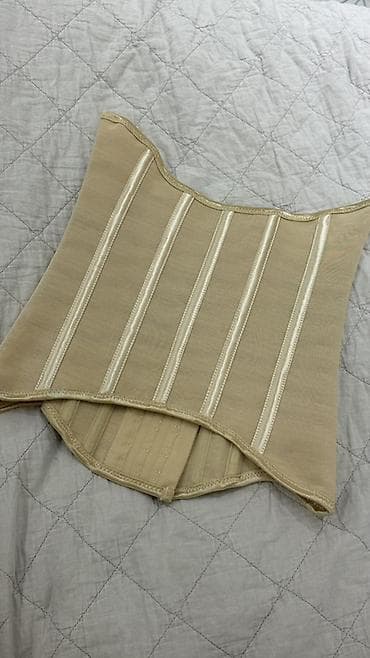 coco chanel: Корсет-утяжка (бежевый, высокий пояс для талии)

Размер: S — 3