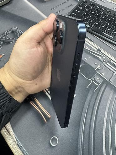 poco c55: IPhone 15 Pro, Б/у, 512 ГБ, Blue Titanium, Защитное стекло, Чехол, 89 % — 3