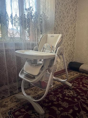 бу детский стол: Детский стульчик для кормления LUXMOM - Универсальный стульчик 2-в-1 — 3