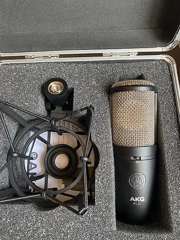 jbl 3: Конденсаторный микрофон AKG P420 в комплекте - Студийный — 2