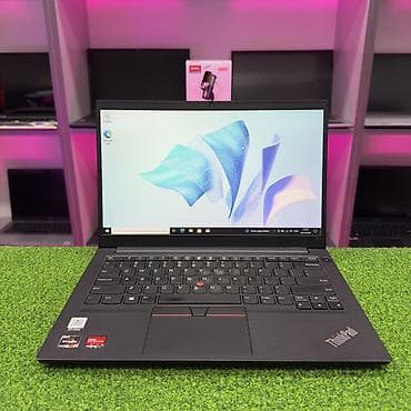 Ноутбук, Lenovo, 8 ГБ ОЗУ, AMD Ryzen 5, 14 ", Б/у, Для несложных задач, память SSD