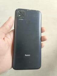 телефон без регистрации: Redmi, Redmi 9C, Б/у, 128 ГБ, цвет - Черный, 2 SIM — 2