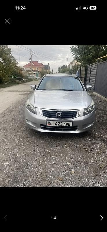2008: Honda Accord: 2008 г., Автомат, Бензин, Седан — 2