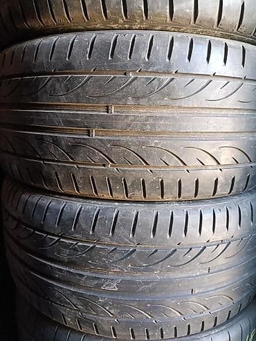 22540 r18: Шины 225 / 40 / R 18, Лето, Б/у, Комплект, Hankook — 2