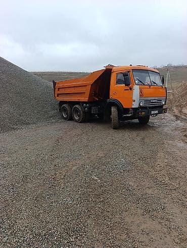 семина кукуруза: Смесь щебень и отсев, Чистая, Для фундамента, Камаз — 1