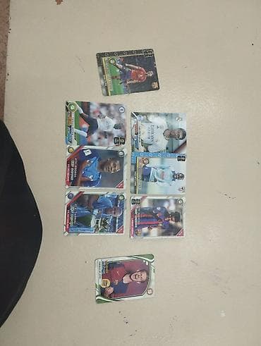 Футбольные карточки. Комплект молодых Футбольные картотек