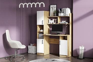 Компьютерные столы: Компьютерный стол, Новый, С полками — 1