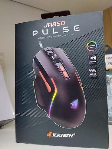 Игровая мышь JERTECH JR850 PULSE — Macro Pro Gaming Mouse. Ключевые