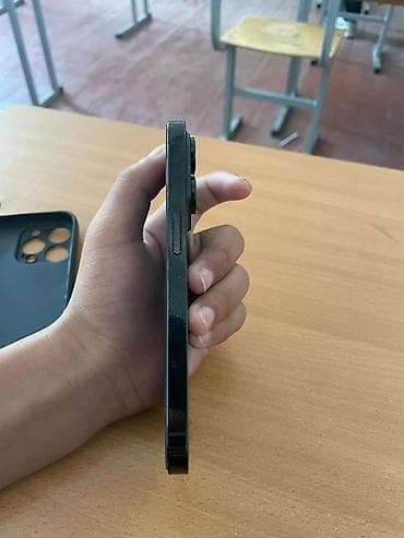 телефон бишкек самсунг: IPhone 14 Pro, Колдонулган, 256 ГБ, Space Gray, Коргоочу айнек, 80 % — 7