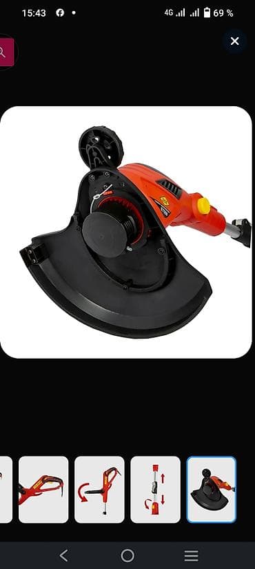 электрический триммер: Триммер, мотокоса, Новый, Электрический, Самовывоз — 2