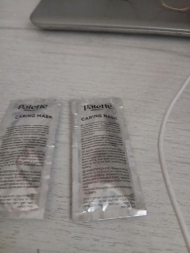 Palette Caring Mask — одноразовые саше-маски для волос. - Формат lalafo.kg да Palette Caring Mask — одноразовые саше-маски для волос. - Формат