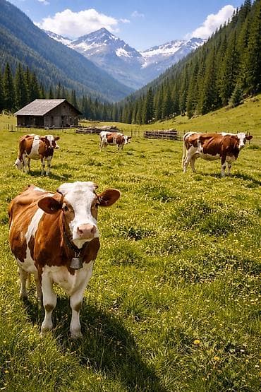 Куры, петухи: Продаю | Корова (самка) | Симментальская | Для молока — 1