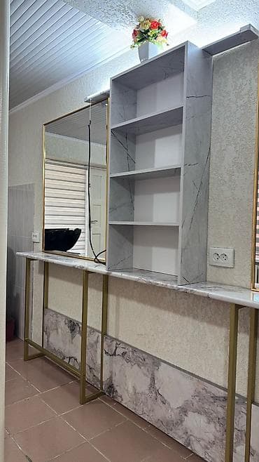 лазерный резка: Парикмахерская мойка со встроенным креслом. Так же зеркала и — 8