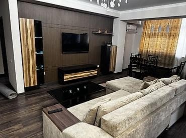 сдается 3 ком квартира: 3 комнаты, Без подселения, С мебелью полностью — 1