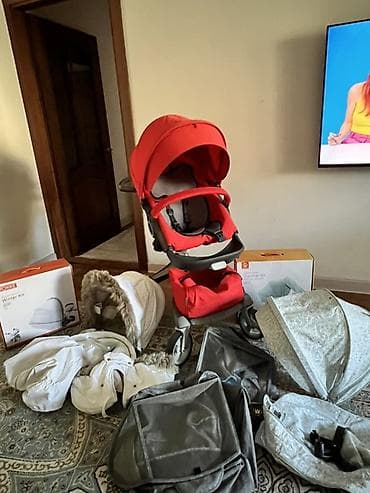 Коляски: Коляска, Stokke, Б/у, Самовывоз, Платная доставка — 1