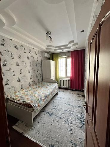 2 room flat: 3 комнаты, 72 м², 105 серия, 7 этаж, Евроремонт — 5