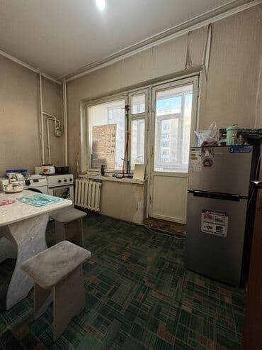 двухкомнатная квартира аламедин 1: 1 комната, 33 м², 105 серия, 6 этаж, Старый ремонт — 3