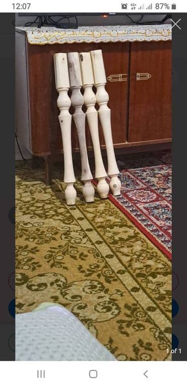 бу стол: Орех. Стол для зала 75 *70*170см. Слэбы — 3