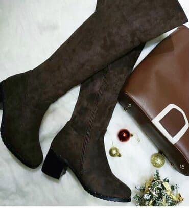 купить обувь бишкек: Сапоги зимние Новые Экозамша/Зима Размер 38 Идеально подойдёт на — 3