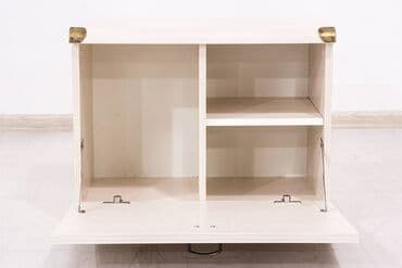 обувная полка с пуфиком: Тумба для обуви 1Д (Magellan 1D), коллекции Магеллан, Сосна Винтаж — 5