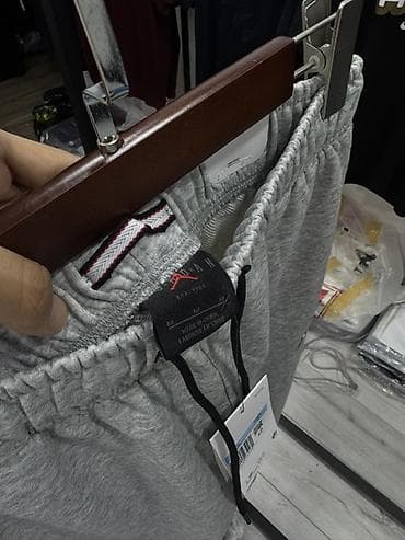 soft shell: Мужские брюки, M, Nike, Новый, цвет - Серый, Самовывоз — 4